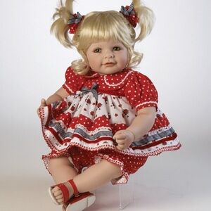 Adora Preowned Realistic Baby Girl Doll Ladybug